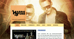 Desktop Screenshot of harrisandford.at
